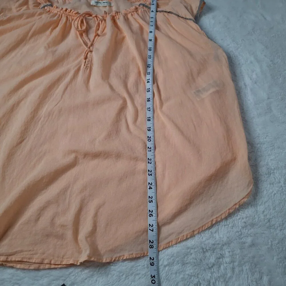 We The Free Tunic Sz XS Boxy Relaxed Cottagecore Boho Beach Cover Up